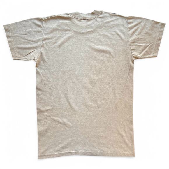 True Vintage 70s Trippy Rainbow Elephant Nature Cartoon T Shirt Flowers Hippie M - Picture 2 of 12